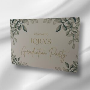 Personalised Welcome Board Sign